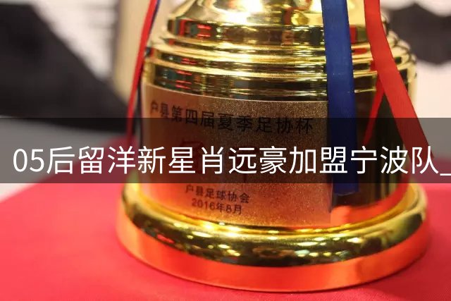 05后留洋新星肖远豪加盟宁波队 师从国足名宿李玮锋开启职业新征程